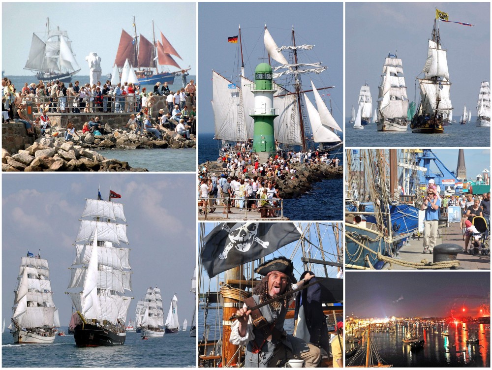 Willkommen zur 23. Hanse Sail 2013 in Rostock und Warnemünde! Foto: Joachim Kloock