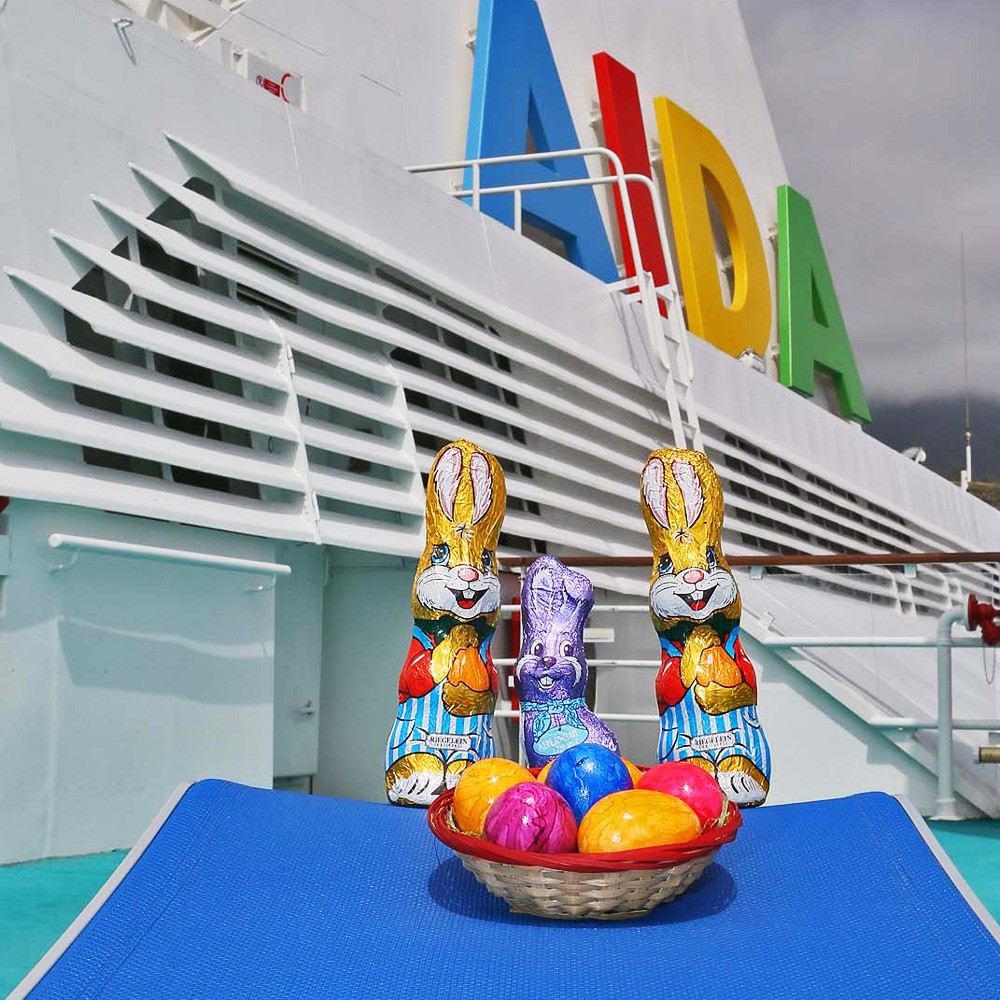 Ostern auf AIDA. Foto: AIDA Cruises