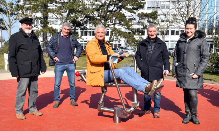 Bewegungsparcours im Kurpark Warnemünde