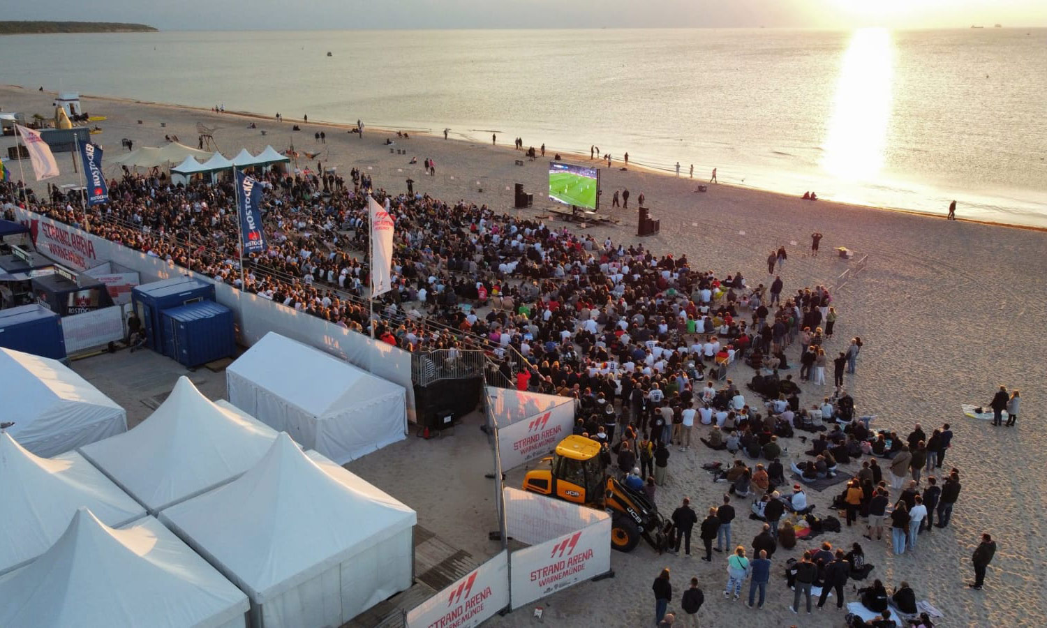 Public Viewing in Warnemünde