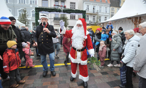 Frohe Weihnachten aus Warnemünde